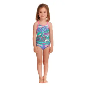 1-piece baby girl swimsuit Funkita Eco image-0