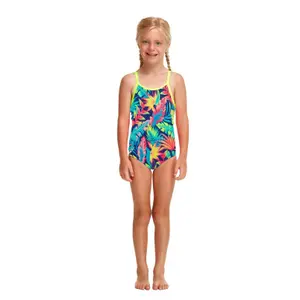 1-piece baby girl swimsuit Funkita Eco image-0