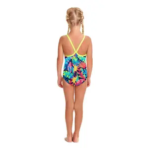 1-piece baby girl swimsuit Funkita Eco image-1