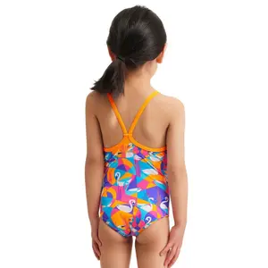 1-piece baby girl swimsuit Funkita Eco image-1