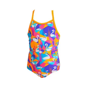 1-piece baby girl swimsuit Funkita Eco image-2