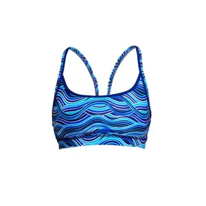 Badeanzugoberteil für Frauen Funkita Sports image-0