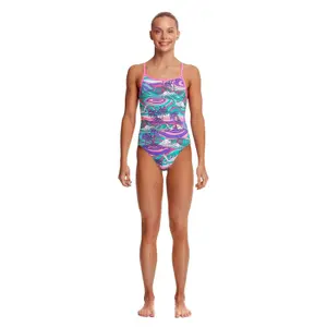 Swimsuit 1 piece simple girl Funkita Eco Strap image-0