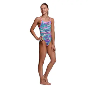 Swimsuit 1 piece simple girl Funkita Eco Strap image-2