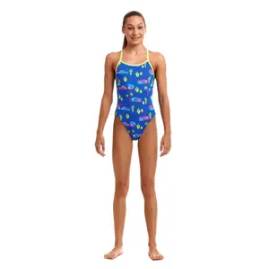 1-piece swimsuit for girls Funkita Eco Single strap image-0