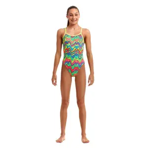 1-piece swimsuit for girls Funkita Eco Single image-0