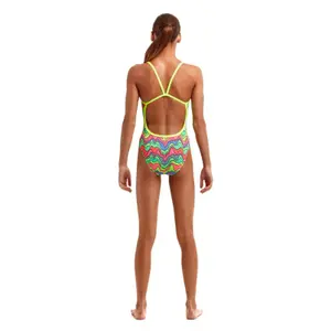 1-piece swimsuit for girls Funkita Eco Single image-1
