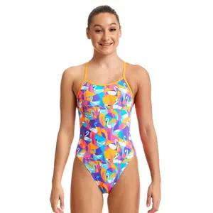 1-piece swimsuit for girls Funkita Eco Single Strap image-0
