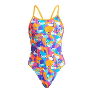 1-piece swimsuit for girls Funkita Eco Single Strap image-3