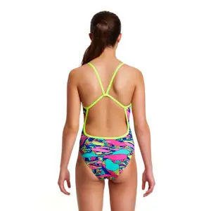 1-piece swimsuit for girls Funkita Single strap image-2