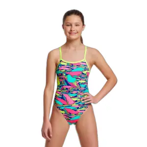 1-piece swimsuit for girls Funkita Single strap image-1