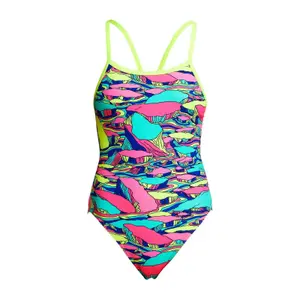 1-piece swimsuit for girls Funkita Single strap image-0