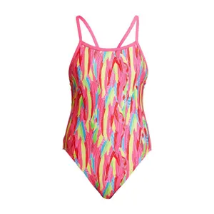 1-piece swimsuit for girls Funkita Single strap image-3
