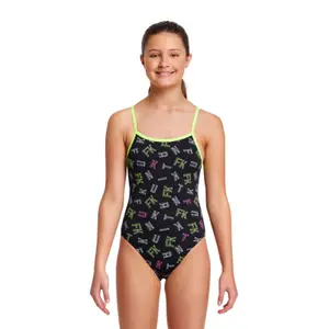 1-piece swimsuit for girls Funkita Single strap image-1