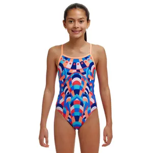 One-piece swimsuit for girls Funkita Showtime image-0