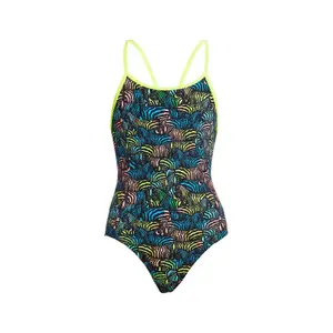 1-piece swimsuit for girls Funkita Eco Diamond Back image-3