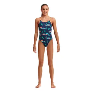 1-piece swimsuit for girls Funkita Eco Diamond image-0