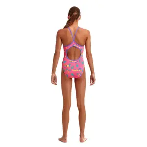 1-piece swimsuit for girls Funkita Eco Diamond image-1
