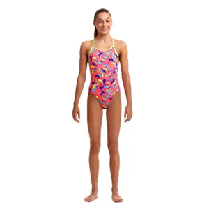 1-piece swimsuit for girls Funkita Eco Diamond image-0