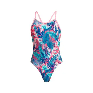 1-piece swimsuit for girls Funkita Eco Diamond Back image-2