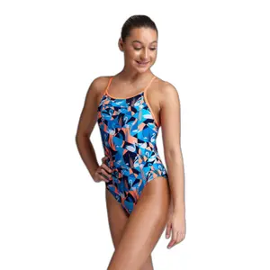 1-piece swimsuit for girls Funkita Eco Diamond image-3
