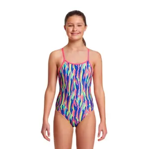 1-piece swimsuit for girls Funkita Diamond Back image-0