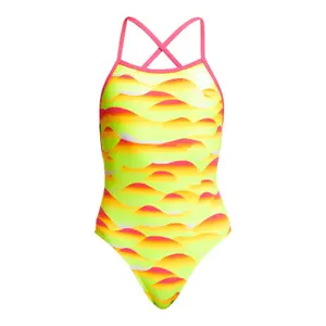 1-piece swimsuit for girls Funkita Eco Strapped In image-1