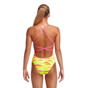 1-piece swimsuit for girls Funkita Eco Strapped In image-2