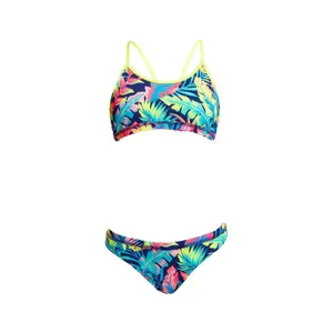 2-piece swimsuit for girls Funkita Eco Racerback image-0