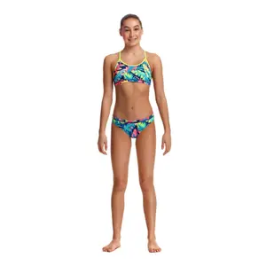 2-piece swimsuit for girls Funkita Eco Racerback image-1