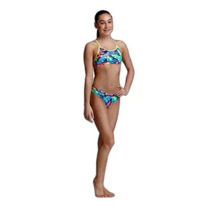 2-piece swimsuit for girls Funkita Eco Racerback image-3