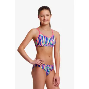 2-piece swimsuit for girls Funkita Racerback image-2