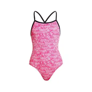 1-piece swimsuit for girls Funkita Eco Tie Me image-3