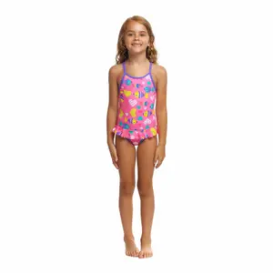 1-piece swimsuit for girls Funkita Belted Frill image-2
