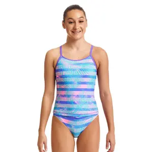 2-piece swimsuit for girls Funkita Swim Steady image-0