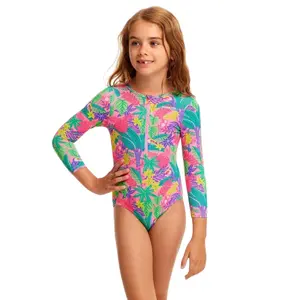 1-piece swimsuit for girls Funkita Sun Cover image-0