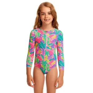 1-piece swimsuit for girls Funkita Sun Cover image-1