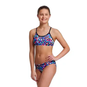 2-piece swimsuit for girls Funkita Racerback image-2