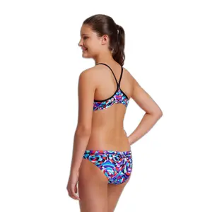 2-piece swimsuit for girls Funkita Racerback image-3