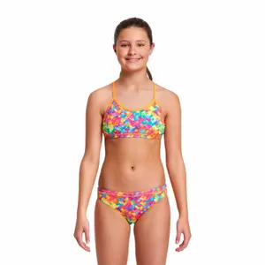 2-piece swimsuit for girls Funkita Stroke Rate Racerback image-1