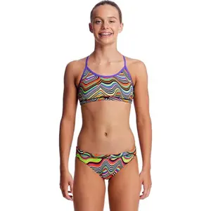 2-piece swimsuit for girls Funkita Racerback image-0