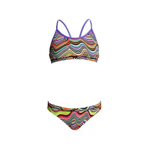 2-piece swimsuit for girls Funkita Racerback image-3