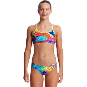 2-piece swimsuit for girls Funkita Racerback image-0