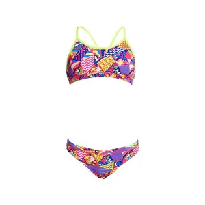 2-piece swimsuit for girls Funkita Racerback image-3