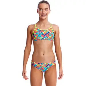 2-piece swimsuit for girls Funkita Racerback image-0