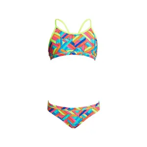 2-piece swimsuit for girls Funkita Racerback image-4