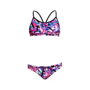 2-piece swimsuit for girls Funkita Racerback image-3