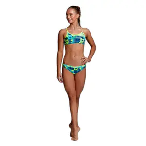 2-piece swimsuit for girls Funkita Racerback image-2