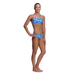 2-piece swimsuit for girls Funkita Raceback image-3