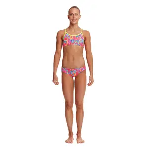 2-piece swimsuit for girls Funkita Raceback image-0